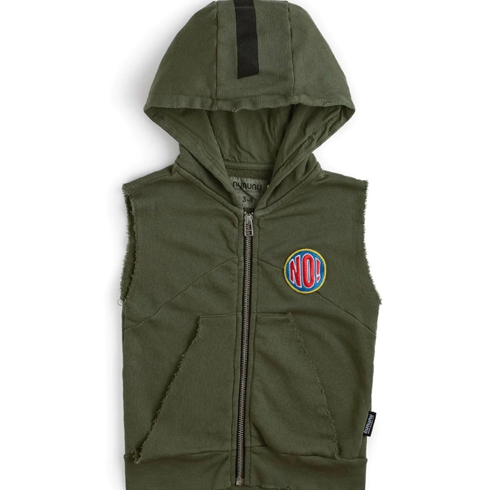 Kids Green Sleeveless Vest NUMUNU